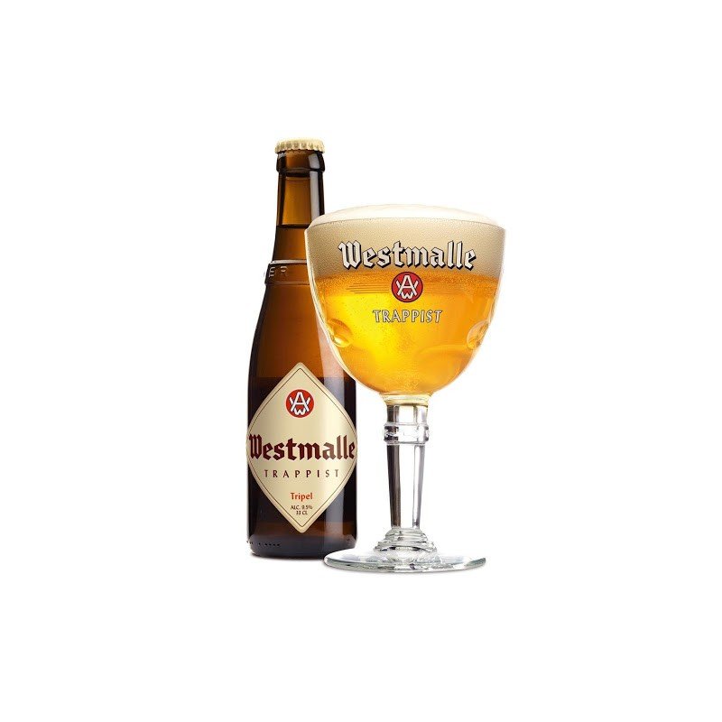 Westmalle Triple 9,5% (Casier de 24 x 33cl)