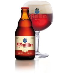 St Feuillien brune 7,5% (Casier de 24 x 33cl)