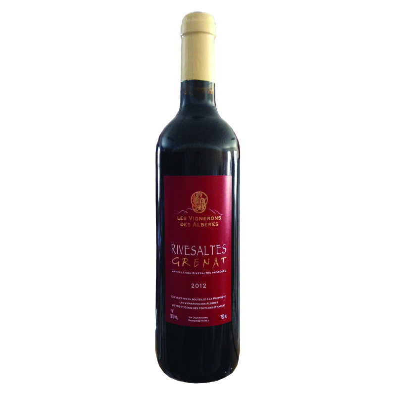 Rivesaltes Grenat, Vin Doux Naturel, Vignerons des Albères 2017