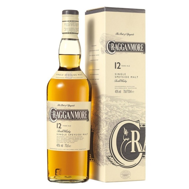 Cragganmore 12 years - 40% vol - 70cl