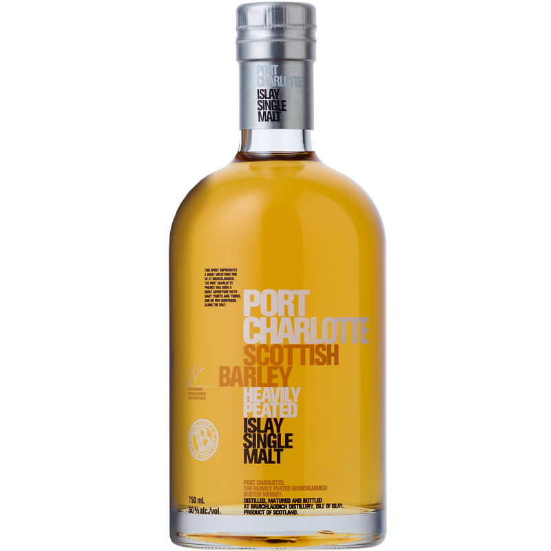 Bruichladdich Port Charlotte Heavily Peat - 50% vol - 70cl