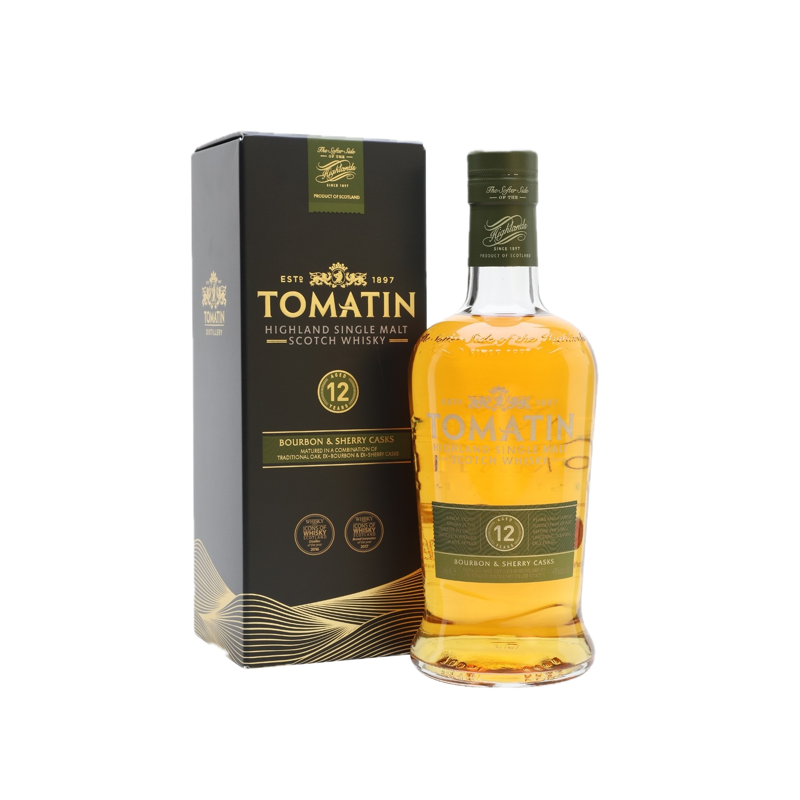 Tomatin 12 Years - 43% vol - 70cl
