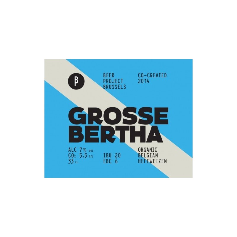 Grosse Bertha 7,5% (Vat 20L)