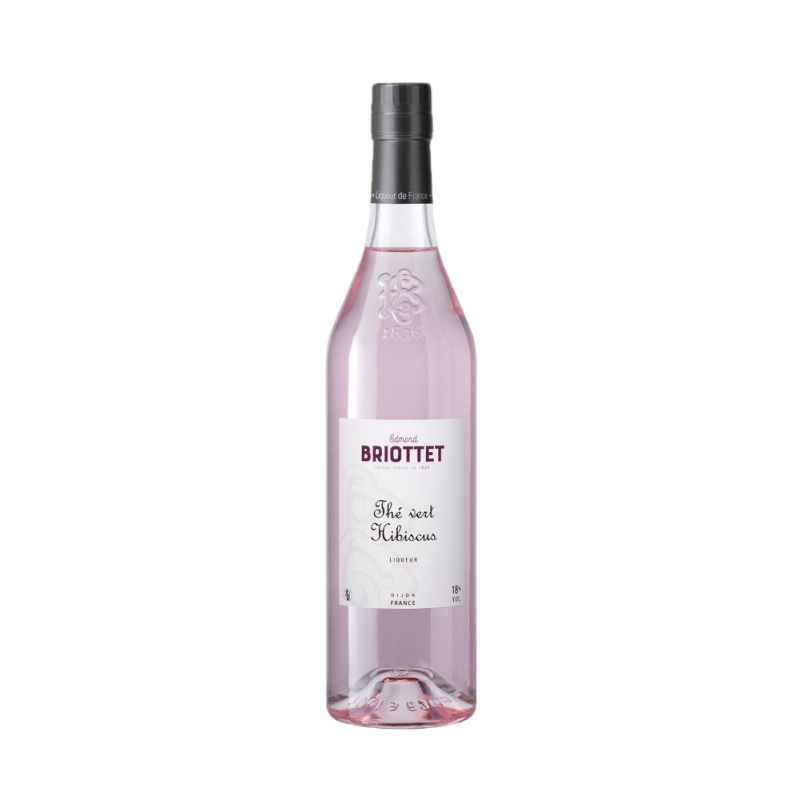 Edmond Briottet liqueur de thé vert hibiscus 18° 70cl