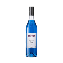 Edmond Briottet curaçao bleu liqueur 25° 70cl