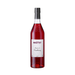 Edmond Briottet liqueur de cranberry 18° 70cl