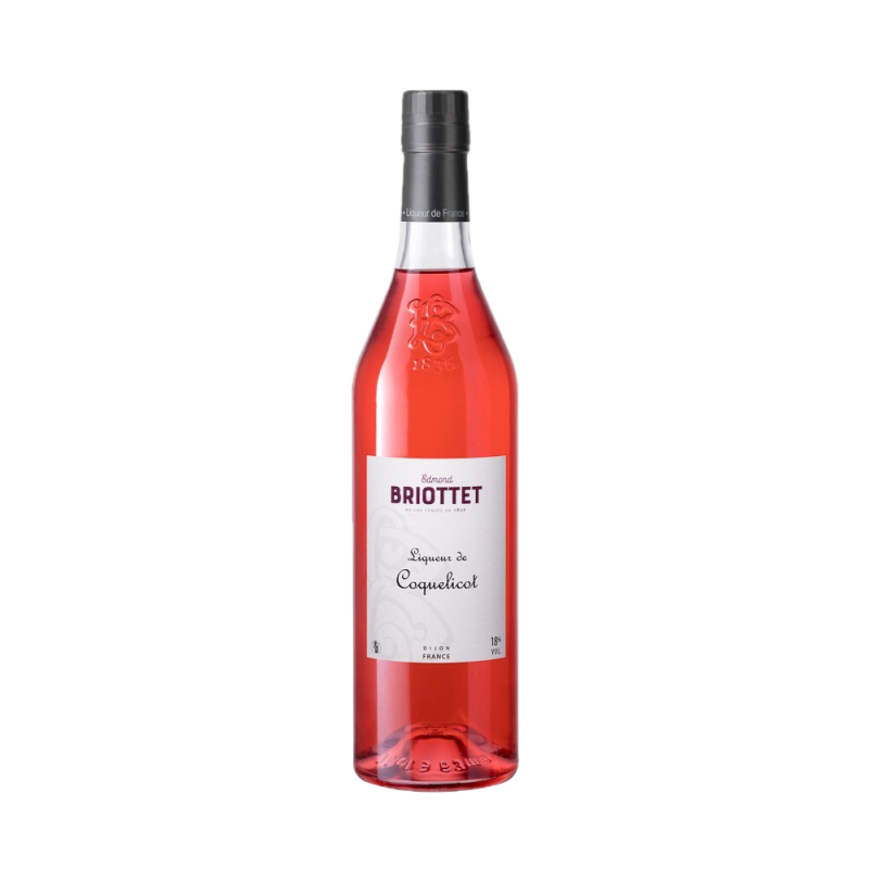 Edmond Briottet liqueur de coquelicot 18° 70cl