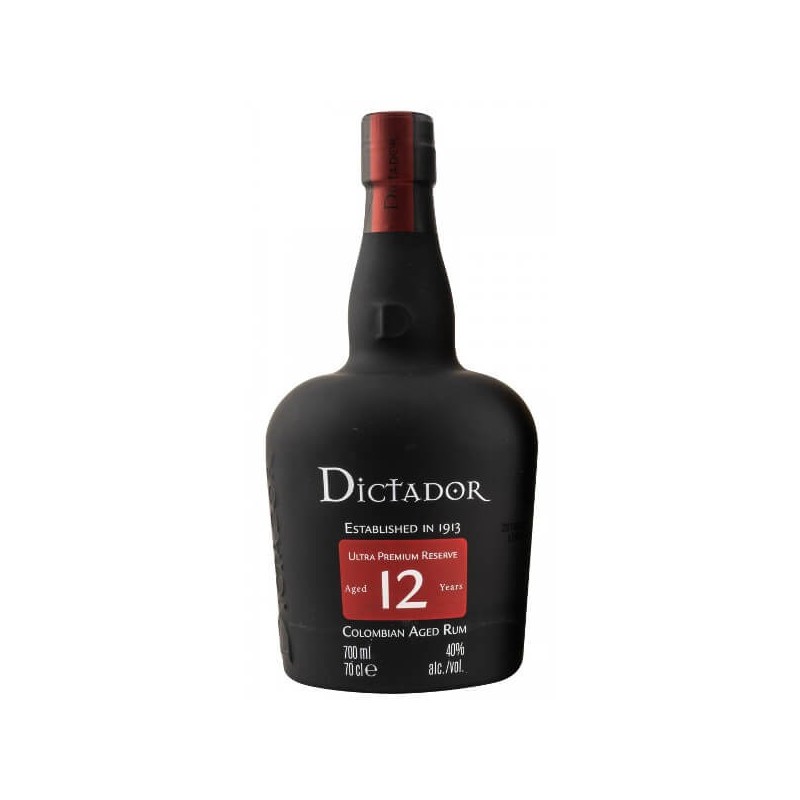 Dictador 12 ans - 40% vol - 70cl