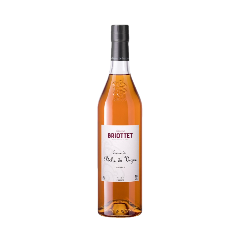 Edmond Briottet crème de pêche de vigne sanguine 18° 70cl