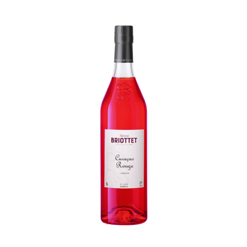Edmond Briottet curaçao rouge liqueur 25° 70cl