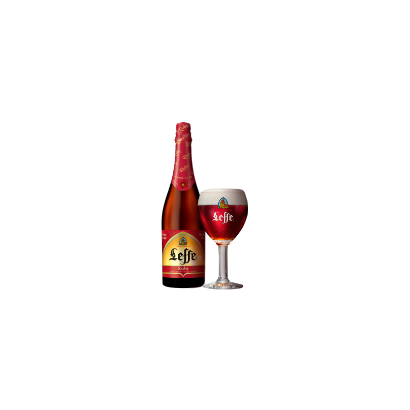 Leffe Ruby 5% (Casier de 24 x 33cl)