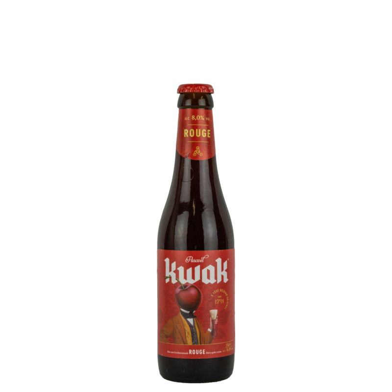 Kwak Rouge 8% (Casier de 24 x 33cl)