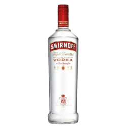 Smirnoff vodka - 37,5% vol - 1L