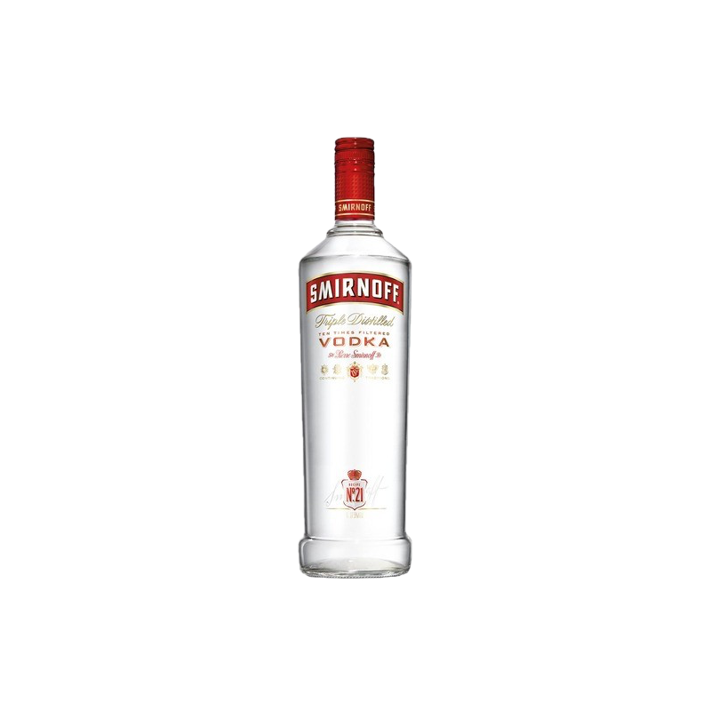 Smirnoff vodka - 37,5% vol - 1L
