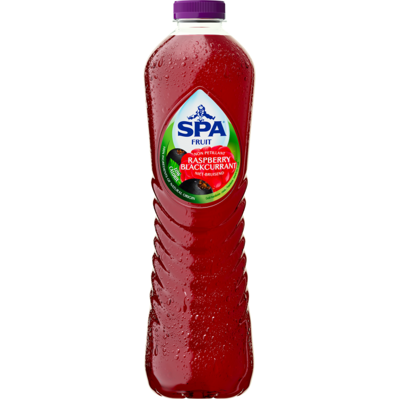 Spa Fruit Plat Raspberry Blackcurrant (24 x 40cl PET)