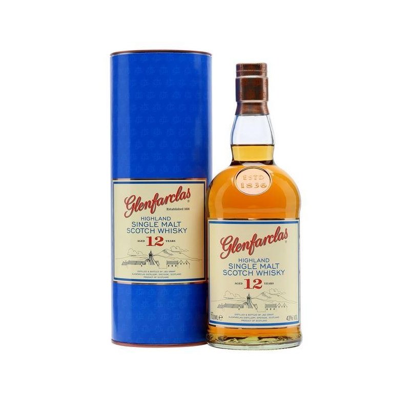 Glenfarclas 12 Years 43% vol - 70 cl