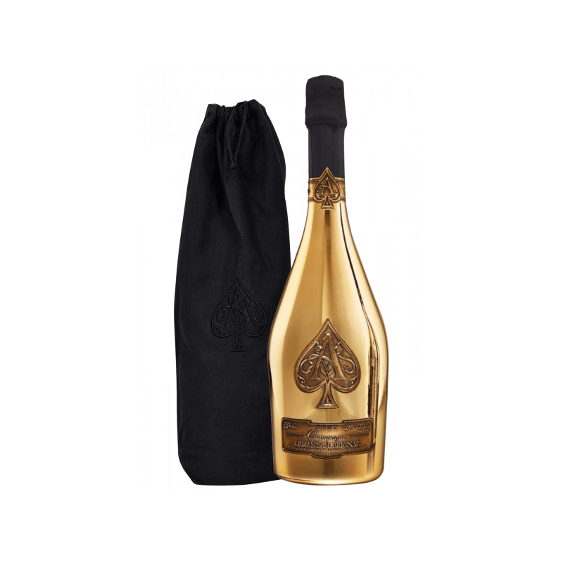 Armand De Brignac - AS Brut Gold Velvet Bag - 12,5% - 75cl