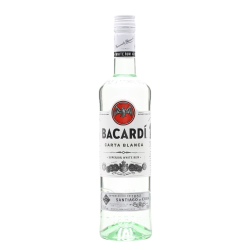 Bacardi Carta blanca 37,5% vol 70cl