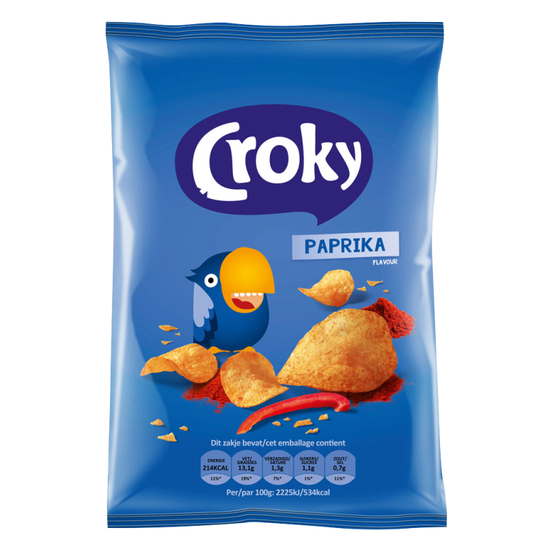 Croky Paprika 20x40gr