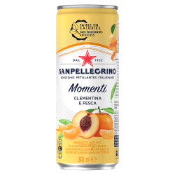 San Pellegrino Momenti peche (24 x 33cl blik)