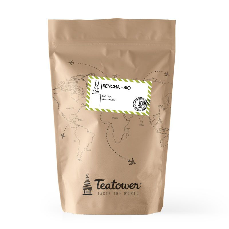 Teatower Vert Sencha Bio (25 inf.)