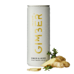 Gimber Ready To Drink - (24 x 25cl Canettes)
