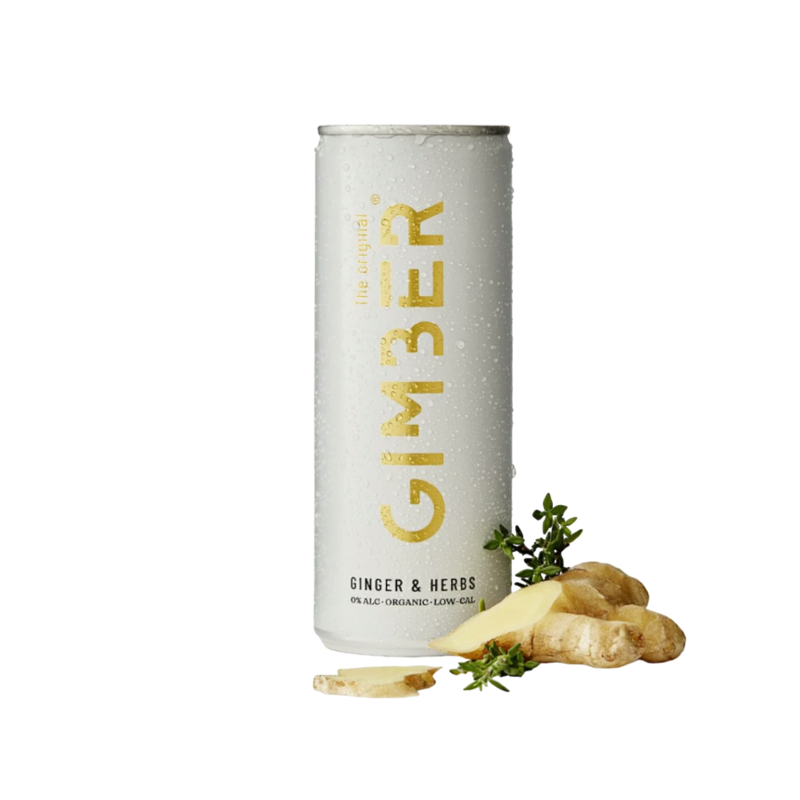 Gimber Ready To Drink - (24 x 25cl Canettes)