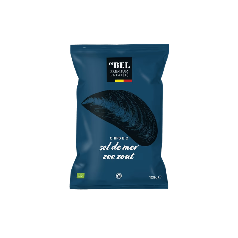 ReBel Chips Sel de mer 10x125g BIO