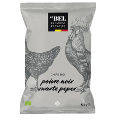 ReBel Chips Poivre noir 10x125g BIO