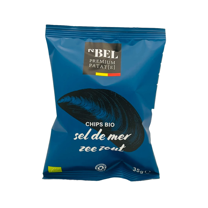 ReBel Chips Sel de mer 20x35g BIO