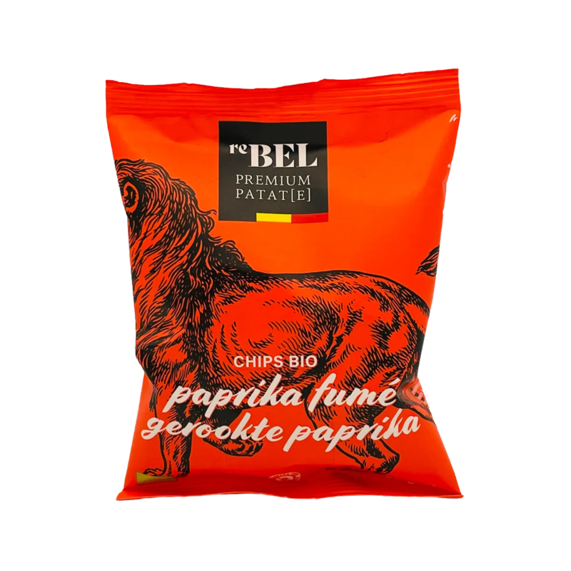 ReBel Chips Paprika fumé 20x35g BIO