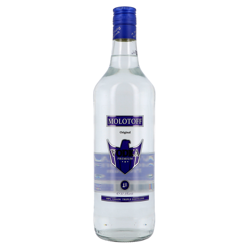 Vodka Molotoff - 37.5% vol - 1L