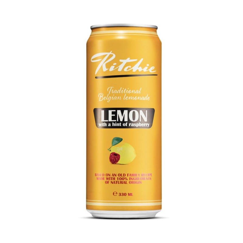 Ritchie Citron - Framboise (24 x 33cl canettes)