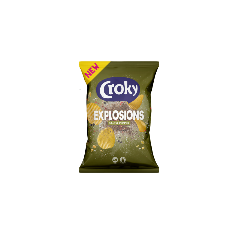 Croky Explosions Salt & Pepper 20x40gr