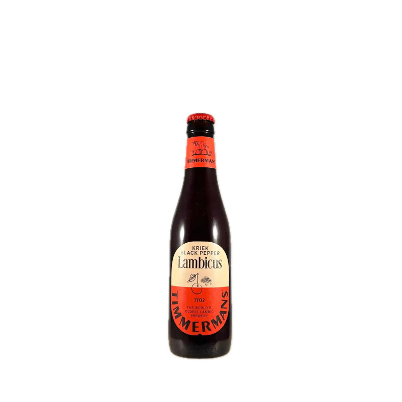 Timmermans Kriek Black Pepper 4% (Casier de 24 x 25cl)