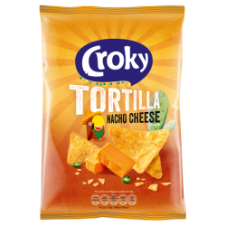 Croky Tortilla Nacho Cheese 20x40gr