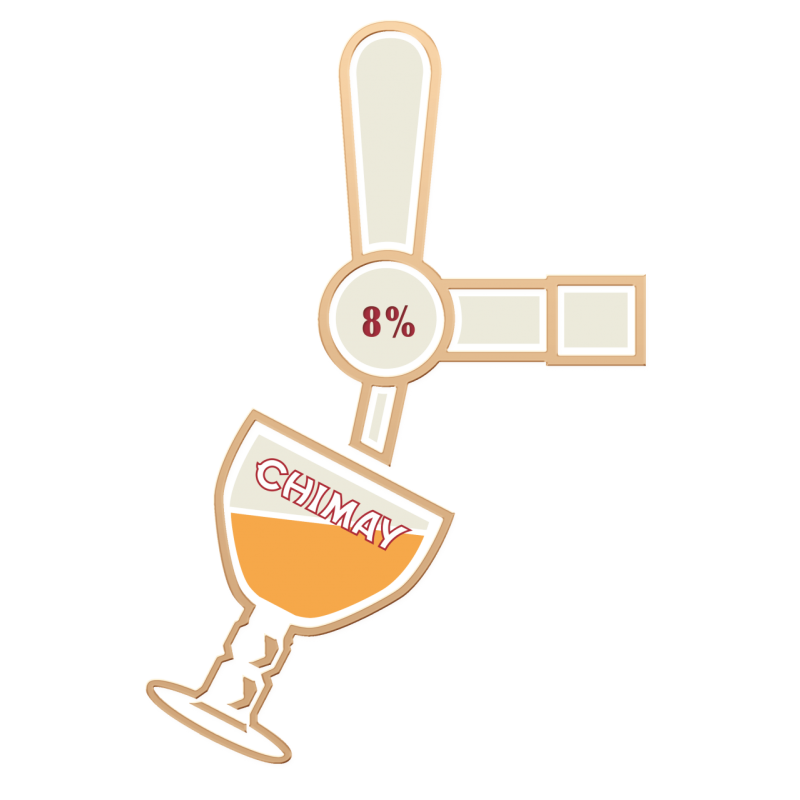 Chimay trappiste blanche 8° (Fût de 20L)