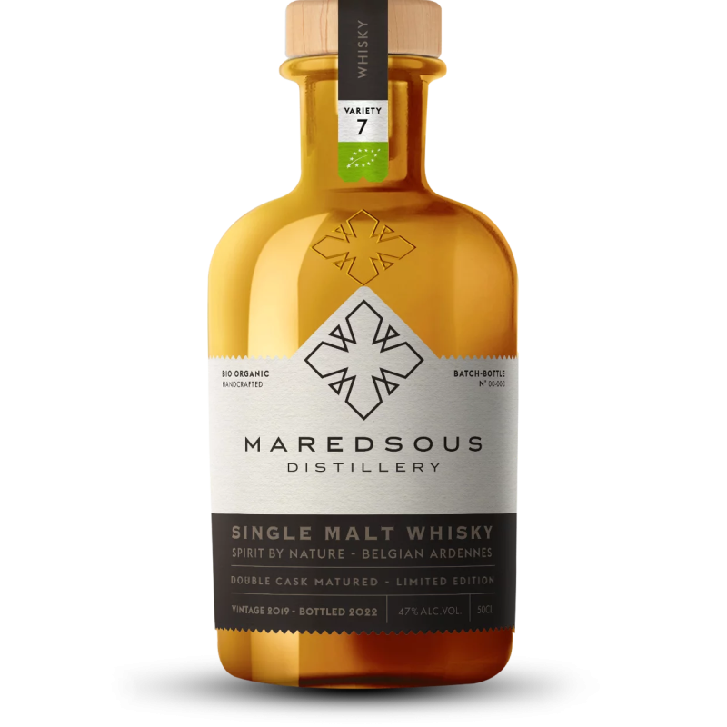 Maredsous Single Malt Bio Whisky - 47% - 50 cl