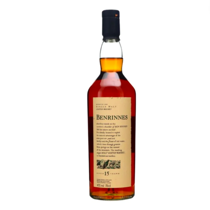 Benrinnes 15 Years Whisky - Flora & Fauna 43% vol 70cl