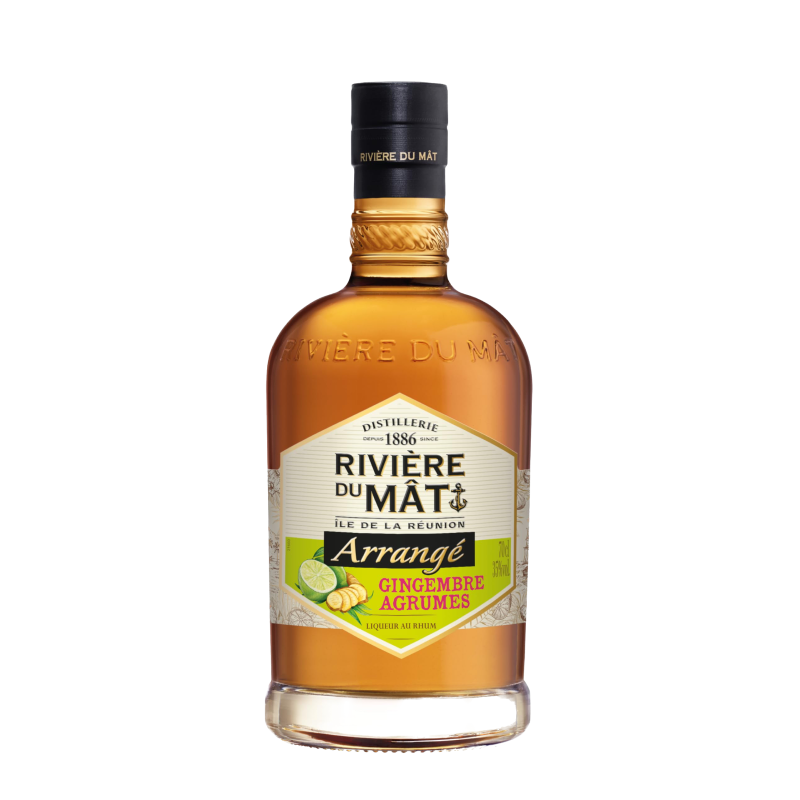 Rivière du Mat - Arrangé Gingembre Agrûmes - 35% vol - 70cl