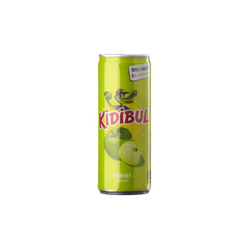 Kidibul - Pomme (24 x 25cl Canettes)