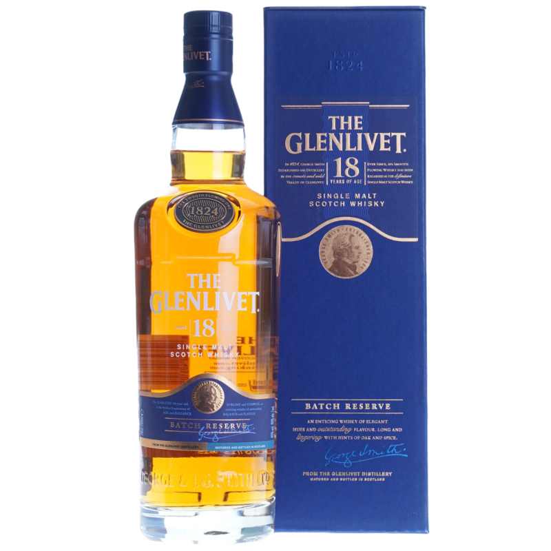 Glenlivet 18 Years - 40% vol - 70cl