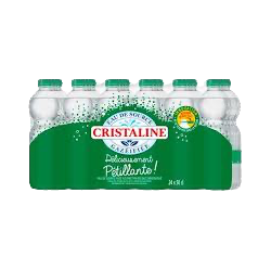 Cristaline eau pétillante (24 x 50cl PET)