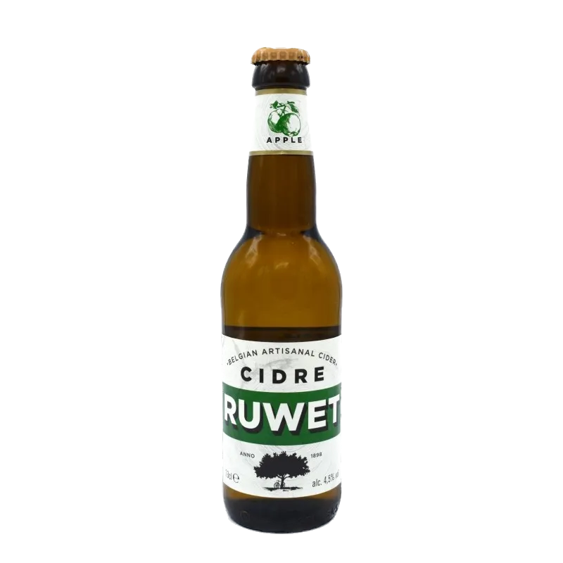 Cidre Ruwet Pomme 4,5% (Casier de 24 x 20cl)