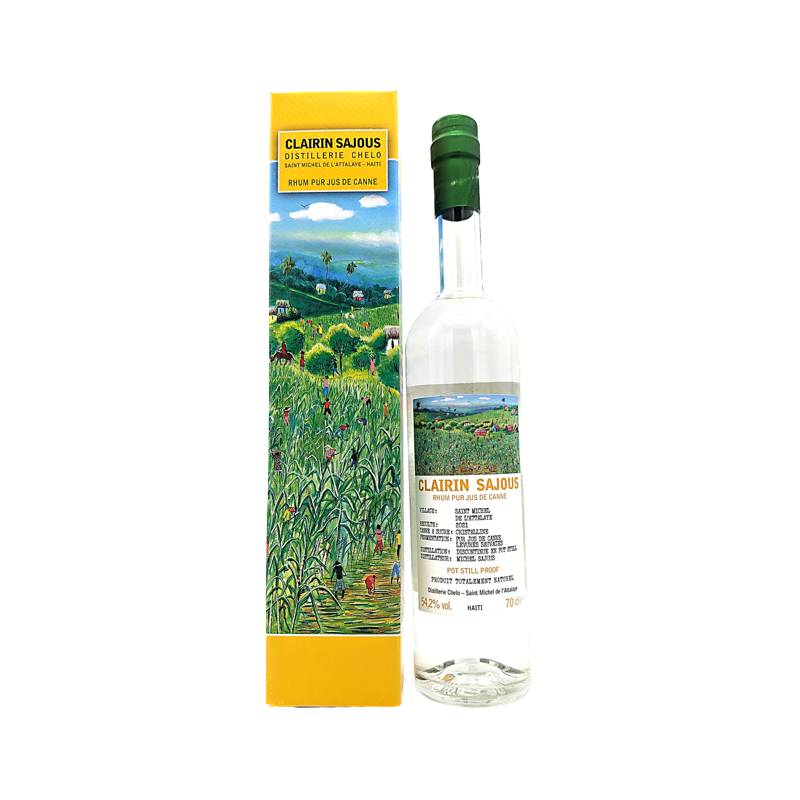 Clairin - Rhum Blanc - Sajous - Récolte 2021 - 54,2% vol 70cl