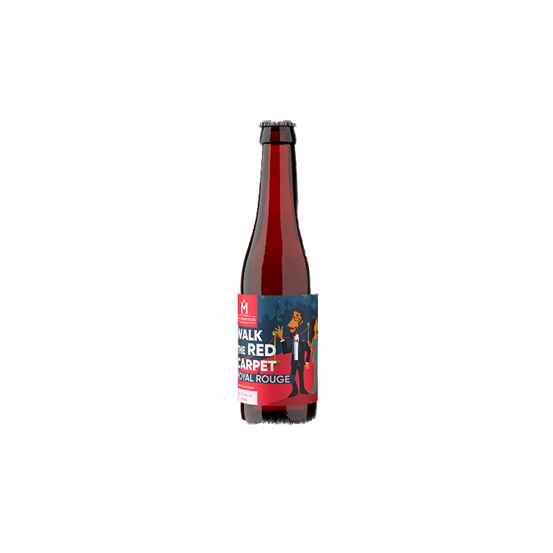 Walk The Red Carpet - Royal Rouge 7.5% - Musketeers (Casier de 24 x 33cl)
