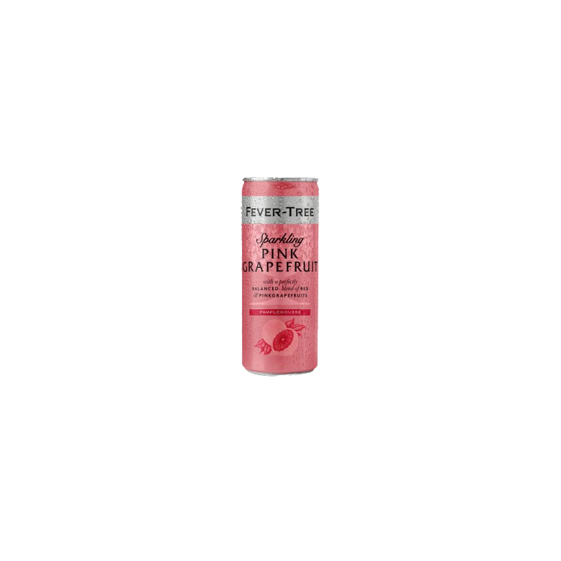 Fever-Tree Sparkling Pink Grapefruit (12 x 25cl blik)