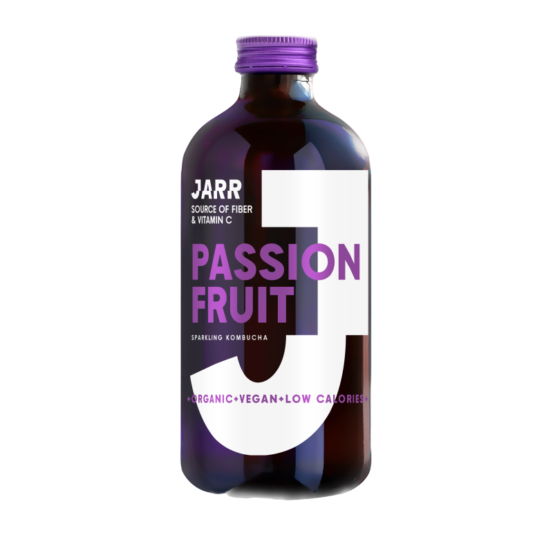 Jarr Kombucha Passion Fruit Bio (12 x 33cl)