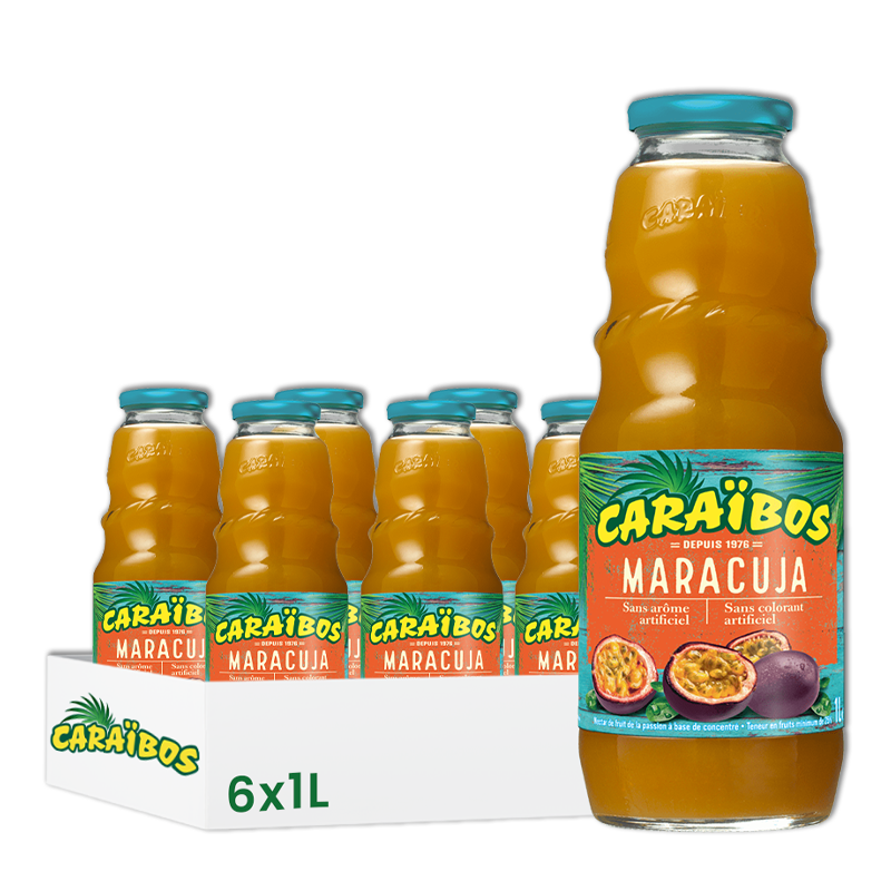 Caraibos Fruit de la Passion - Maracuja (6x1L)