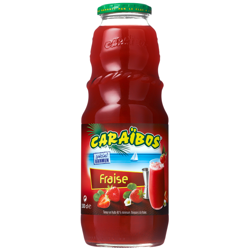 Caraibos Fraise (6x1L)